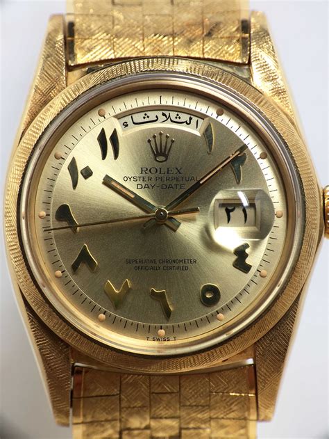 arabic dial watch rolex